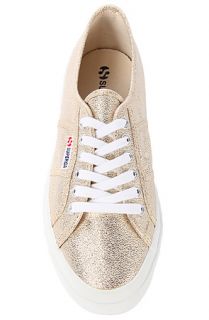 Superga Sneaker 2750 Lame in Gold