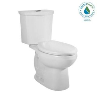 American Standard H2Option 2 Piece Dual Flush 1.6/1.0 GPF Right Height Elongated Toilet in White 2886.216.020