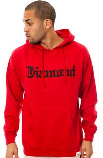 Diamond Supply Co. Sweatshirt Diamond 4 Life Hoody in Red