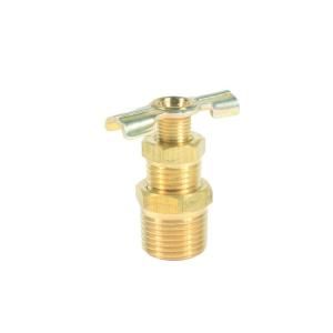 Camco 3/8 in. Brass Screw On RV Water Heater Drain Valve 11683
