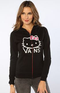 Vans Sweatshirt Hello Kitty All Ears Zip Hoody in Black