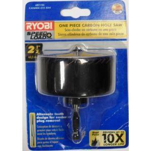 Ryobi 2 1/2 in.Hole Saw 1 Piece AR2106