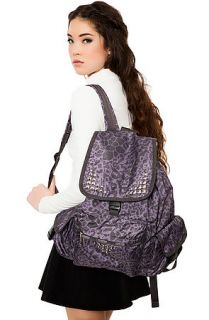 LeSportsac Backpack The Animal Tango Stud Voyager in Grey