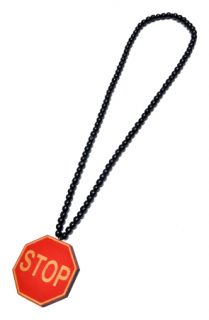 SwaggWood Stop Sign Wood Pendant