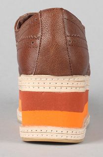 Jeffrey Campbell The Ad Long Brogue in Brown