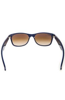 Ray Ban Sunglasses New Wayfarer in Brown & Blue