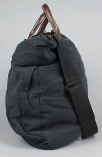 Rothco The Vintage Canvas Helmet Bag With Leather Handle in Black