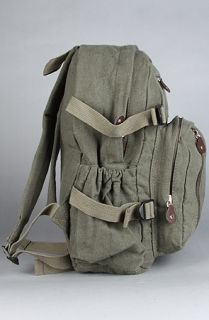 Rothco Backpack Vintage Canvas Compact Sage Green