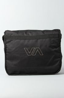 RVCA The Townie Messenger Bag in Black