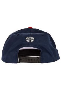 10 Deep Hat X Wings Snapback in Navy Blue