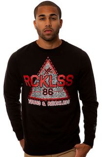 Young & Reckless Sweatshirt Trap Star in Black