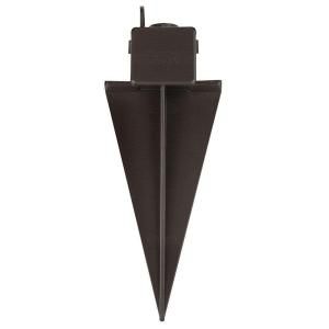 Hinkley Lighting Composite 11 in. Ground Spike with Junction Box Bronze Finish 0017 JBBZ