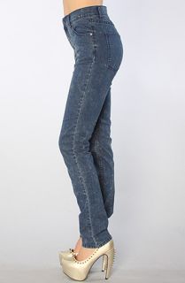 Cheap Monday The Second Skin HiWaist Skinny Jean in Salt and Pepper Blue