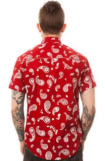 Staple The Terrapin Buttondown Shirt in Red