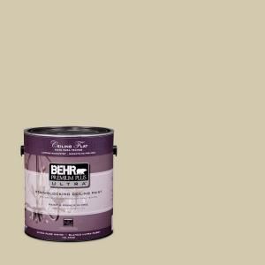 BEHR Premium Plus Ultra 1 Gal. No.UL180 9 Ceiling Tinted to Prairie House Interior Paint 555801