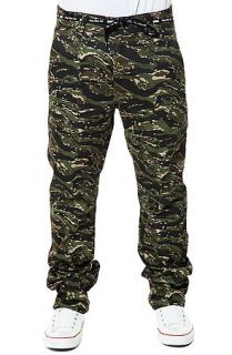 DGK Pants Working Man 4 Chino in Tiger Camo