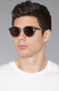 Super Sunglasses The Panama Sunglasses in Matte Deep Blue