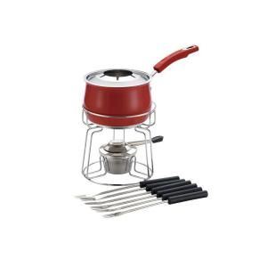 Rachael Ray Stainless Steel II 2 qt. Fondue Set in Red 77539