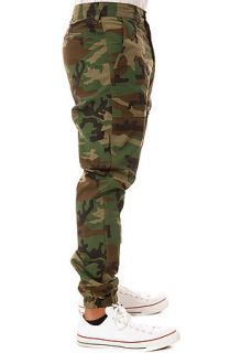 10 Deep Pants Siler in Woodland Camo