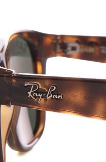 Ray Ban Sunglasses Wayfarer Tint plastic framed Tortoise