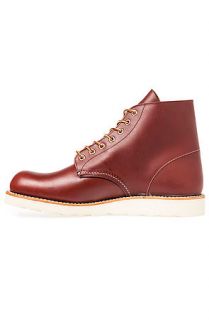 Red Wing Shoes 6 Inch Round Boot in Copper Worksmith Red