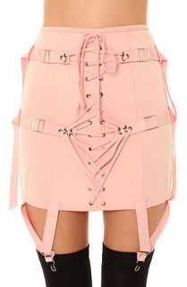 UNIF The Garder Skirt in Pale Pink