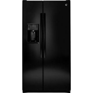 GE Adora 25.9 cu. ft. Side by Side Refrigerator in Black DSE26JGEBB