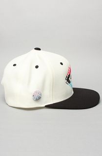 Civil The Aztec Snapback Cap in Cream