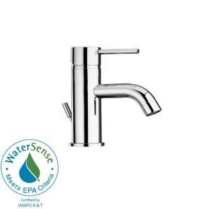 La Toscana Elba Single Hole 1 Handle Low Arc Bathroom Faucet in Chrome 78CR211LFEX