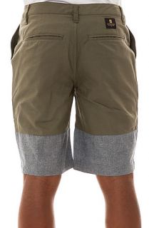 Crooks and Castles Shorts Dipset in Military Green