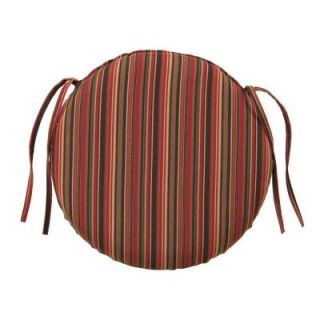 Home Decorators Collection Dorsett Cherry Round Outdoor Chair Cushion 1572710120