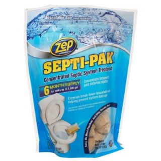 ZEP 12 oz. Septi Pak Concentrated Septic System Treatment ZSTP6