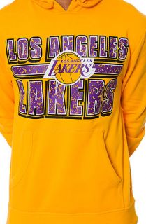 Mitchell & Ness Hoodie The Los Angeles Lakers in Yellow