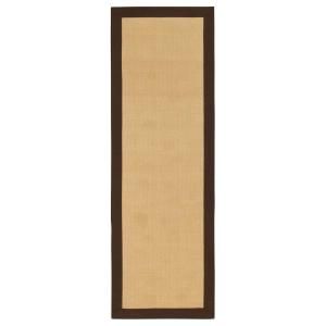 Home Decorators Collection Cove Brown 2 ft. 6 in. x 12 ft. Runner 5248150820