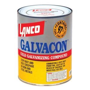 Lanco Galvacon 1 Qt. Oil Based Gray Cold Galvanizing Compound GC243 5