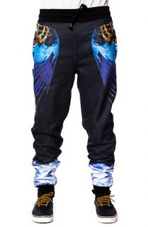 LATHC Pants Smoke N Feathers Sweatpants Joggers in Black