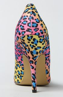 Fiebiger Shoe Tokyo Leopard Print in Pink Multi
