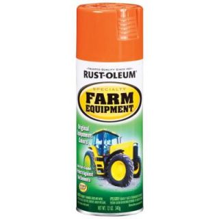 Rust Oleum Specialty 12 oz. Orange Farm Equipment A Chalmers Spray Paint (6 Pack) 7458830