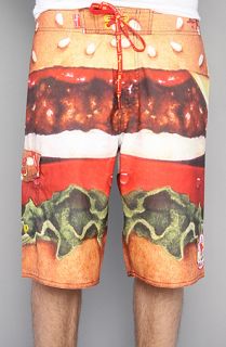 LRG The Burger Boardshorts in Multi