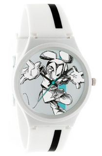 Flud Watches The Mickey Sketch Prologue Watch in White