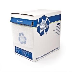 5/16 in. x 24 in. x 100 ft. Perforated Bubble Cushion Dispenser Box HPM24