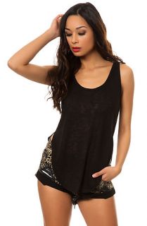 One Teaspoon The Morning Song Dolly Top in Black