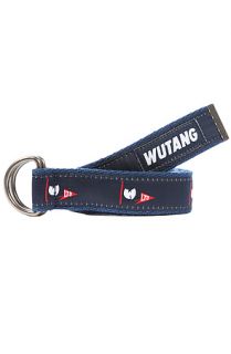 Wutang Brand Limited The Sailing Belt in Navy