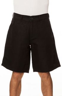 Staple The Morrison Cotton Twill Shorts in Black