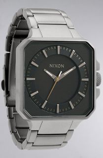 Nixon The Platform Watch in All Gunmetal Black