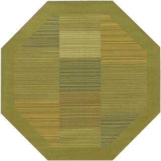 Couristan Everest Hamptons Sage 5 ft. 3 in. x 5 ft. 3 in. Octagon Area Rug 07666398053053O