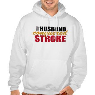 My Husband Conquered Stroke Hoody