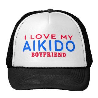 I Love My Aikido Boyfriend Hats