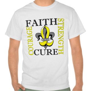 Fleur De Lis 3 Hydrocephalus Tee Shirts