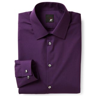 JF J.Ferrar JF J. Ferrar Slim Fit Dress Shirt, Purple, Mens